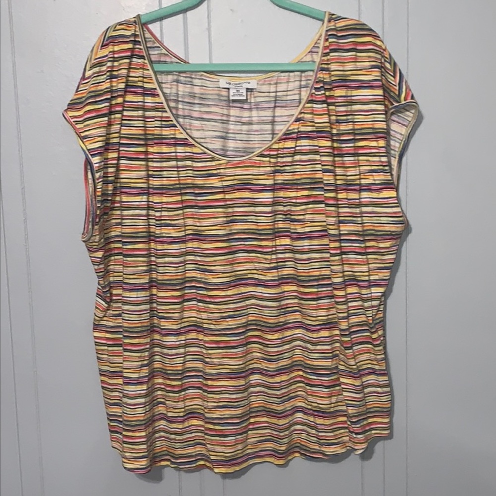 Liz Claiborne colorful blouse